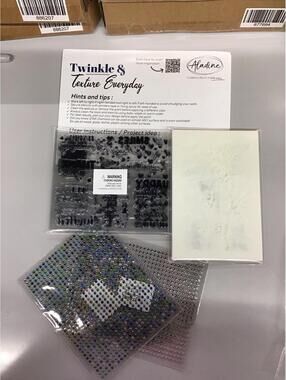 Aladine twinkle and texture everyday art kit 4pc new from HSN